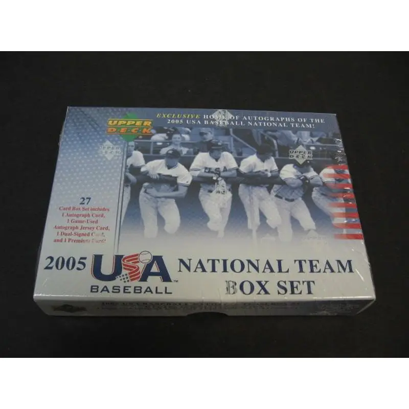 2005 Upper Deck USA Baseball National Team Factory Set