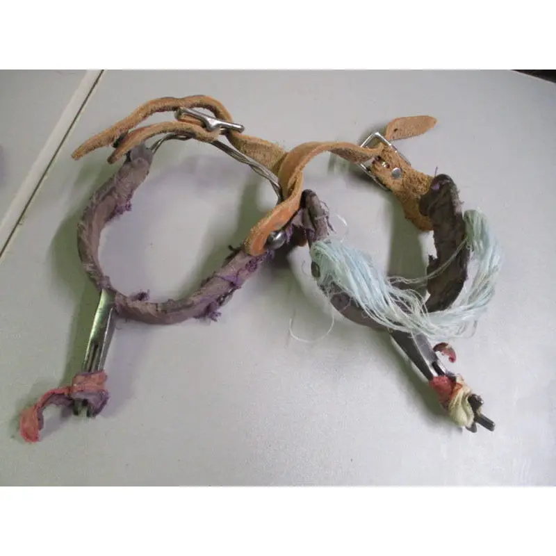Used Bull Spurs With Straps