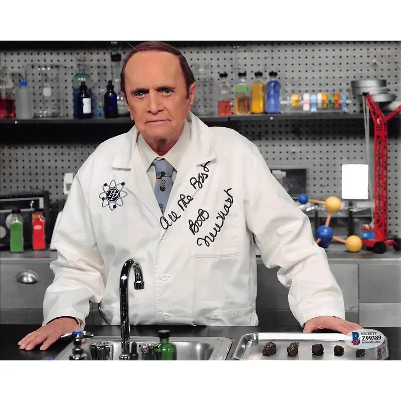 Bob Newhart The Big Bang Theory "All The Best" Signed 8x10 Photo BAS #Z99389