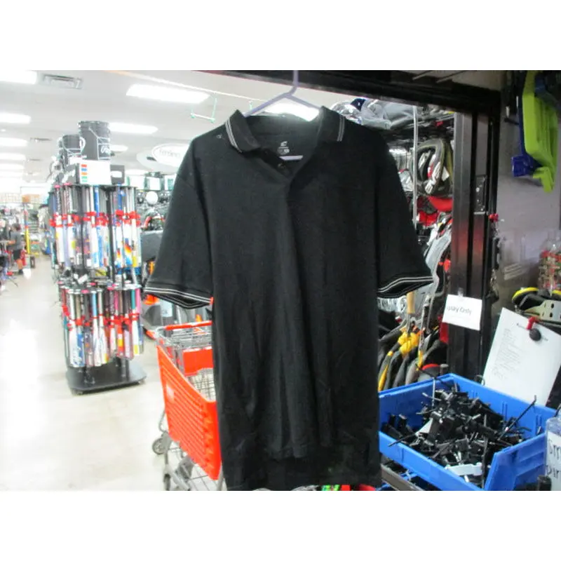 Used Champro Black Umpire Polo Shirt Size XL