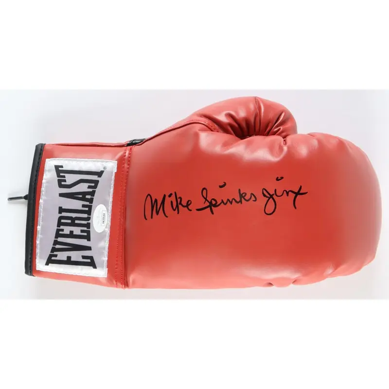 Michael 'Jinx' Spinks Signed Everlast Boxing Glove (JSA)