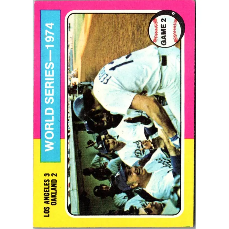 1975 Topps World Series Game 2 - Joe Ferguson #462