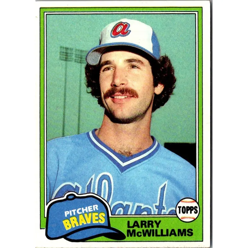 1981 Topps Larry McWilliams #44