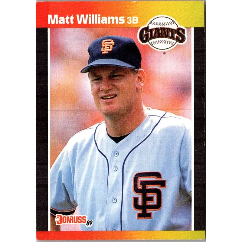 1989 Donruss Matt Williams #594