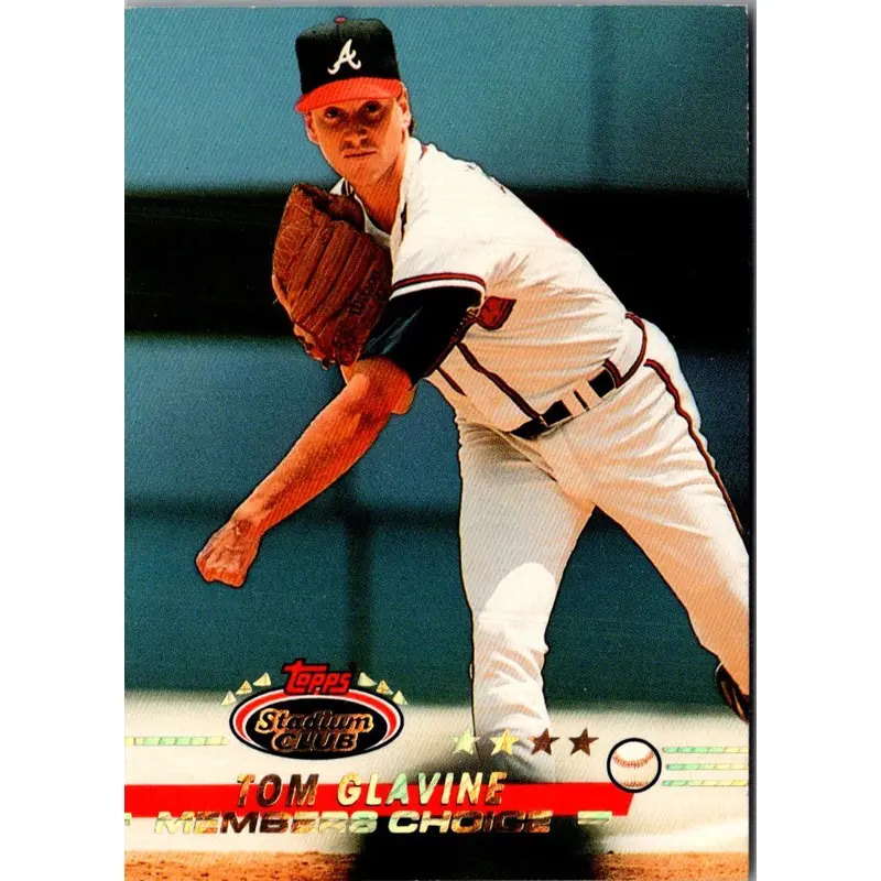1993 Stadium Club Members Only Tom Glavine #296