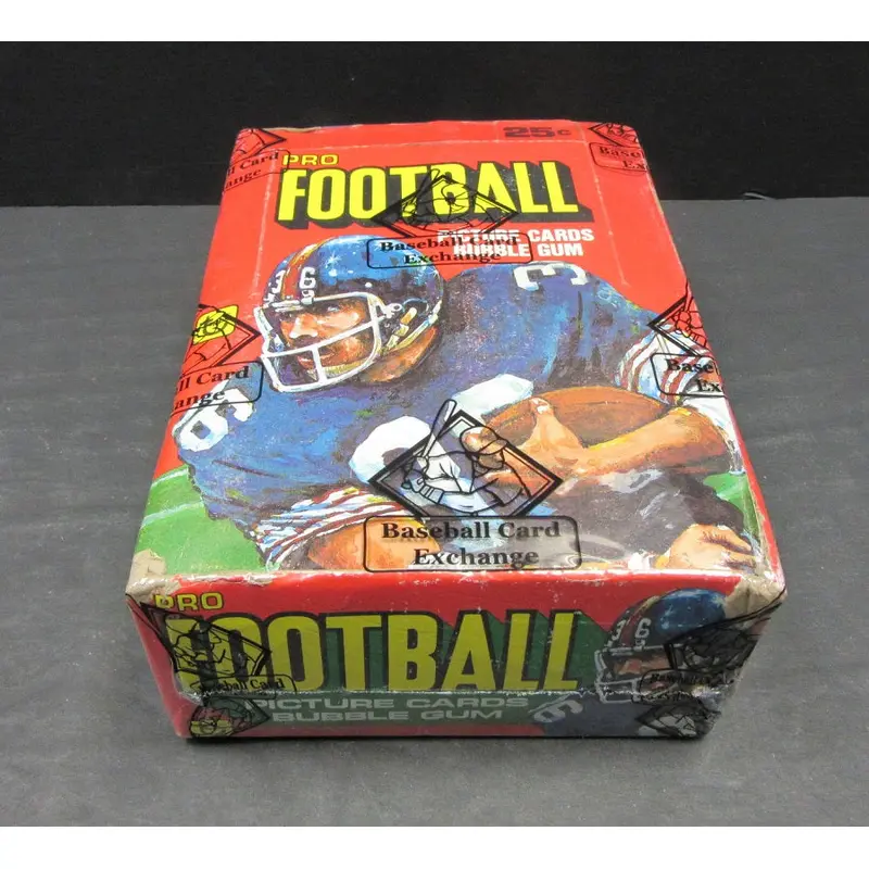 1980 Topps Football Unopened Wax Box (Authenticate)