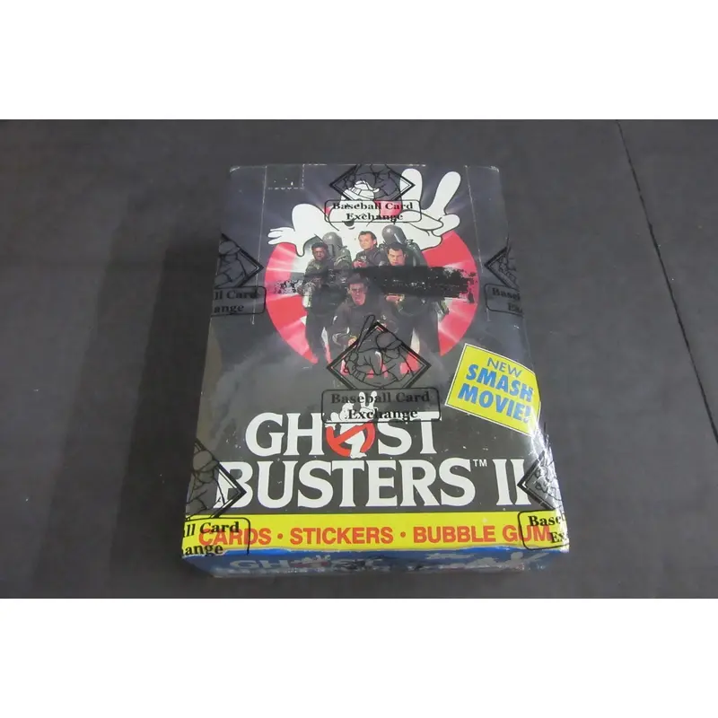 1989 Topps Ghostbusters II Unopened Wax Box (BBCE)