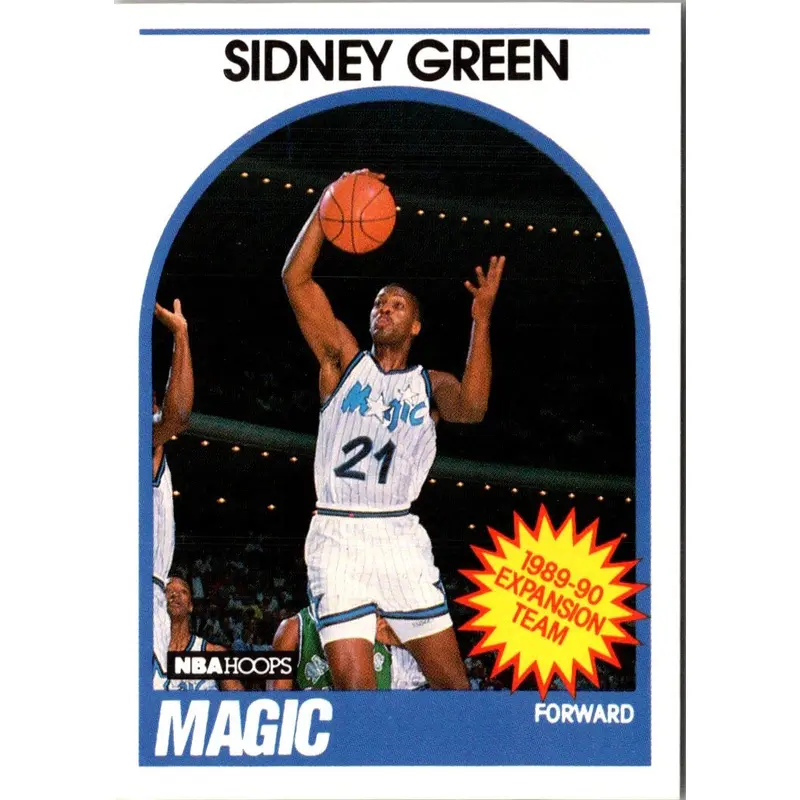 1989 Hoops Sidney Green #305