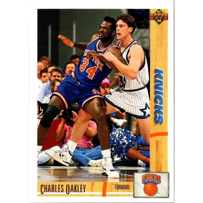 1991 Upper Deck International Spanish Charles Oakley #77