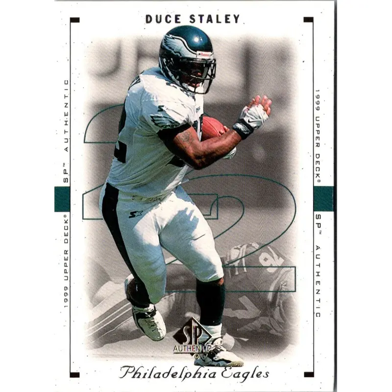 1999 SP Authentic Duce Staley #65