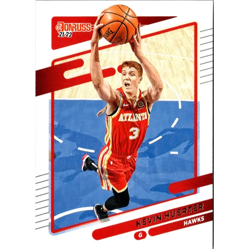 2021 Donruss Holo Red and Gold Laser Kevin Huerter #4