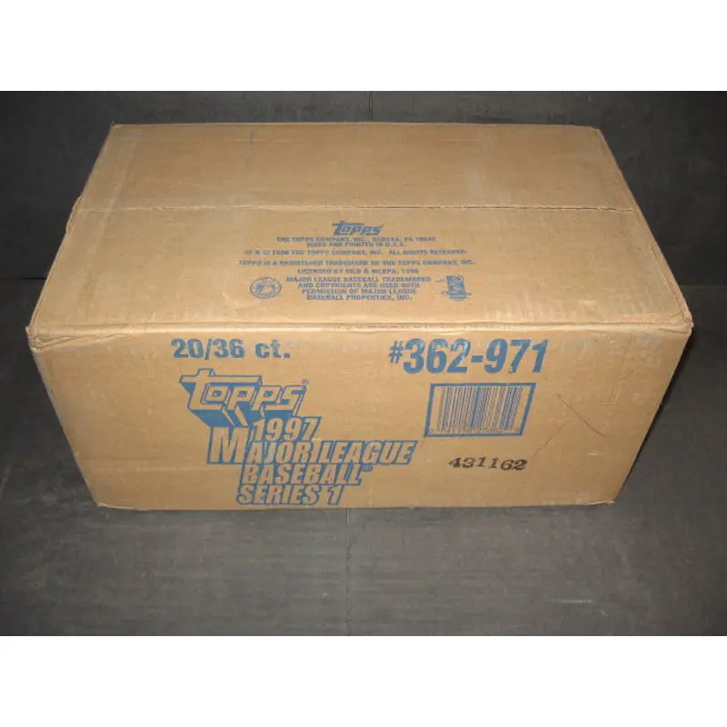 1997 Topps Baseball Series 1 Case (Retail) (20 Box)
