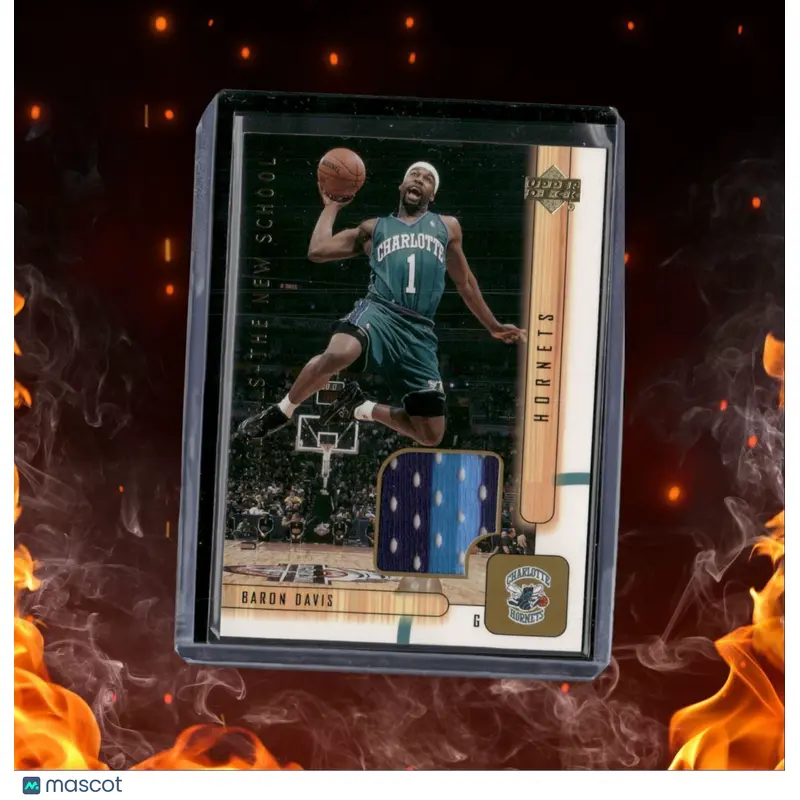 2002-03 Upper Deck Baron Davis Originals Jersey 3-Color #105
