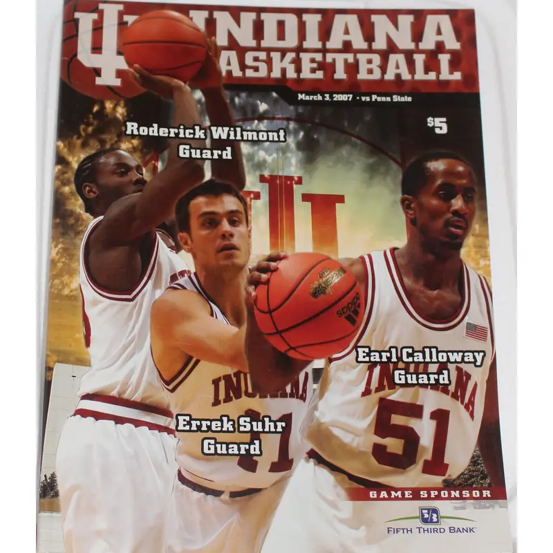 2007 Penn State vs Indiana University Basketball Program