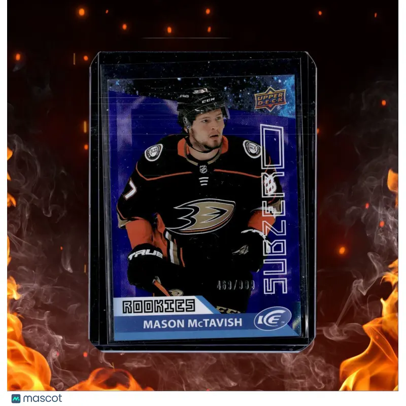 2021-22 Upper Deck Ice Mason McTavish SubZero Rookie 469/999 #SZ-51