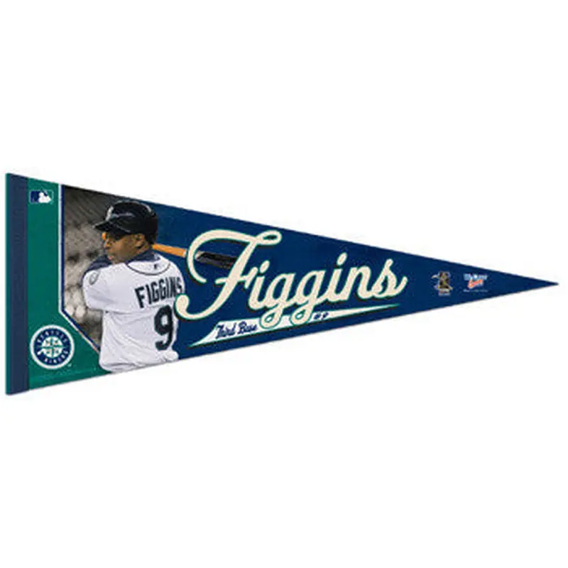 Chone Figgins Premium Felt Collector's Pennant (LE /2010) - Wincraft