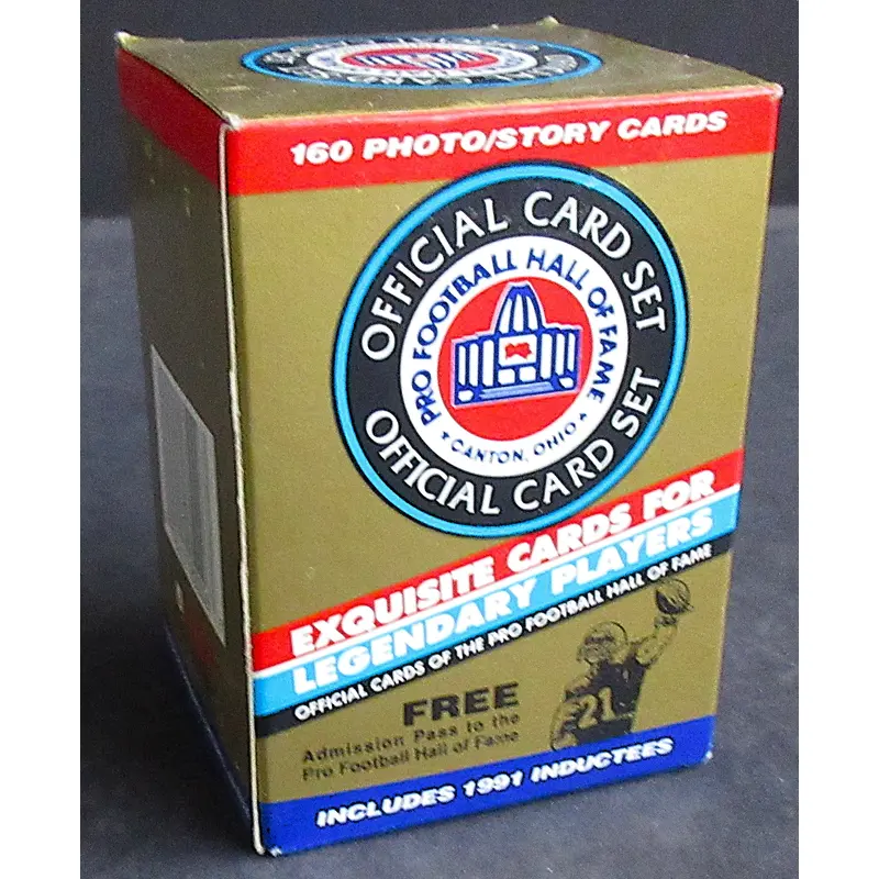 1991 Enor Football Hall of Fame Factory Set (160)