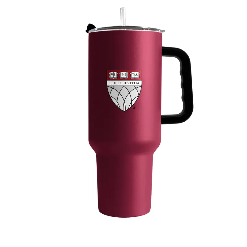 Harvard Law 40oz Flipside Powder Coat Tumbler