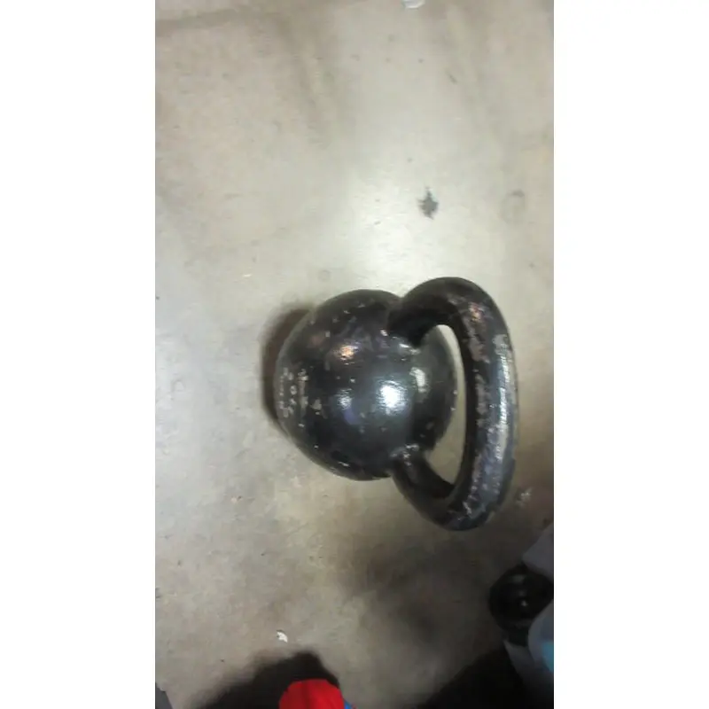 Used Apollo 62LB Cast Iron Kettle Bell