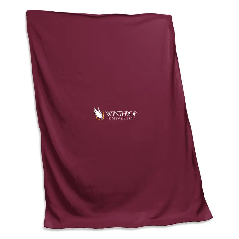 Winthrop U Screened Sweatshirt Blanket