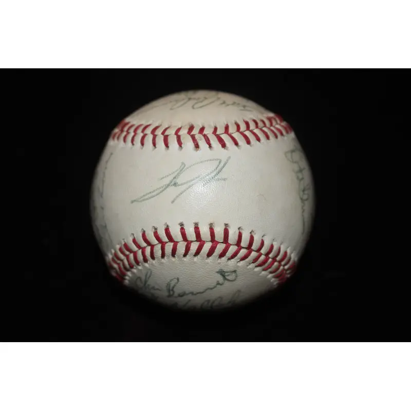 1990 Indianapolis Indians American Association Team Autographed Baseball