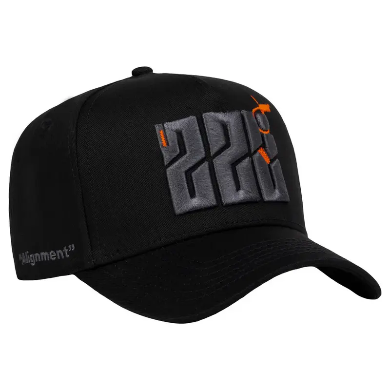 JC HATS BLACK SNAPBACK 222 1857 BLK