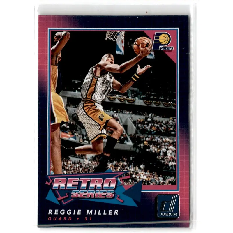 2017 Donruss Retro Series Reggie Miller #13