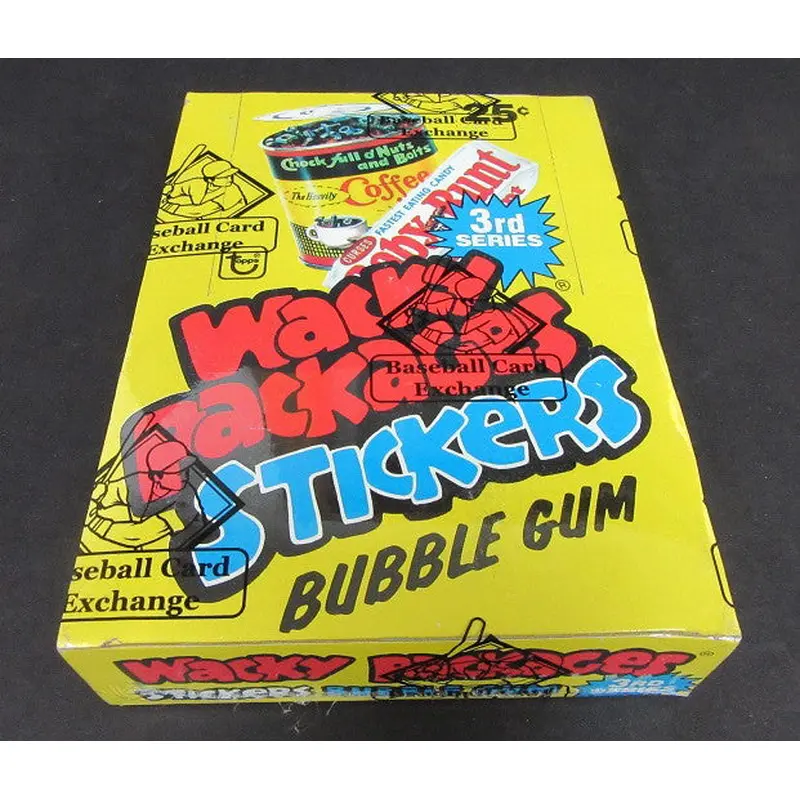 1980 Topps Wacky Packages Unopened Series 3 Wax Box (BBCE)