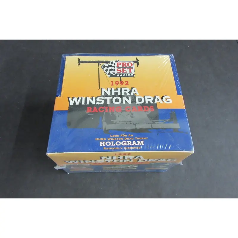 1992 Pro Set NHRA Winston Drag Racing Box