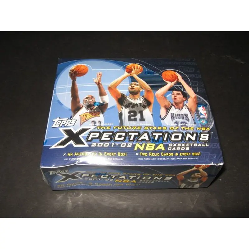 2001/02 Topps XPectations Basketball Box (Hobby)