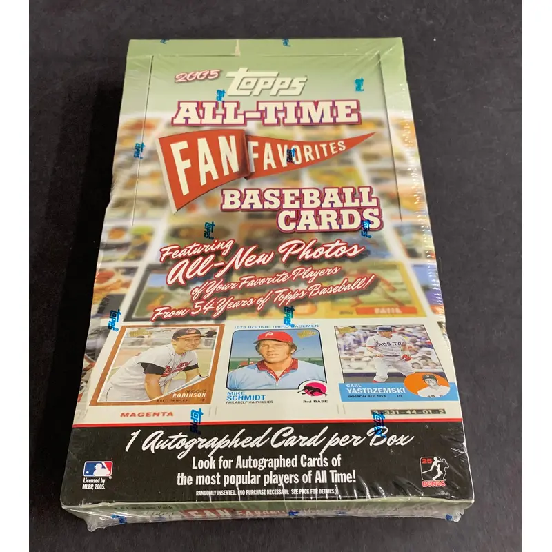 2005 Topps All Time Fan Favorites Baseball Box (Hobby)