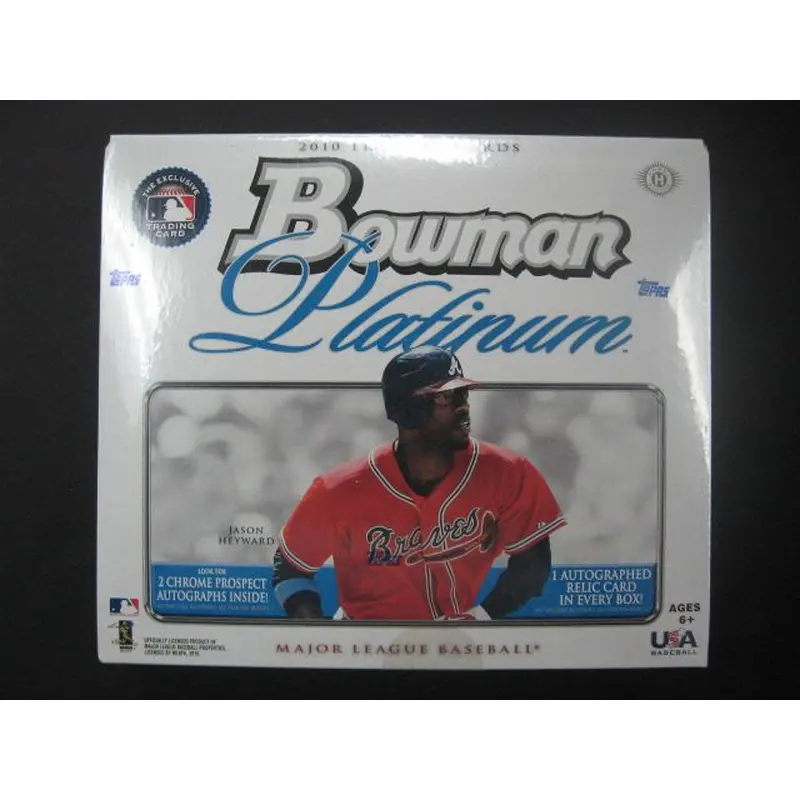 2010 Bowman Platinum Baseball Box (Hobby) (24/5)