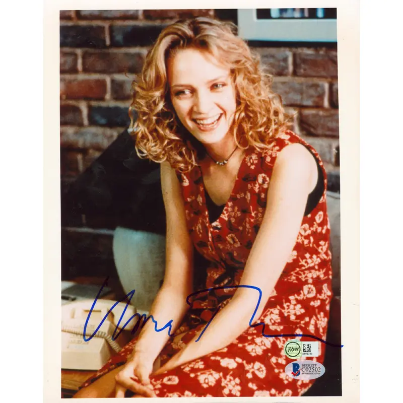 Uma Thurman Pulp Fiction Authentic Signed 8x10 Photo Autographed BAS #C02502