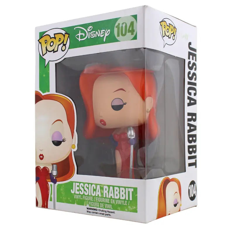 Who Framed Roger Rabbit? Jessica Rabbit Disney #104 Funko Pop Vinyl Figure