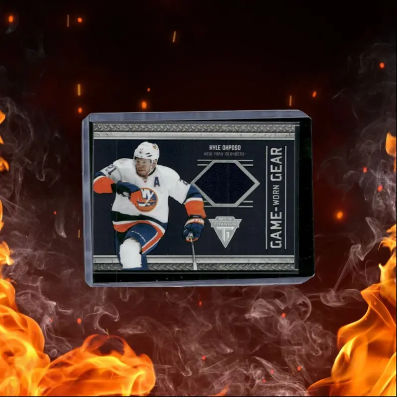 2011-12 Panini Titanium Kyle Okposo Game Worn Gear #57