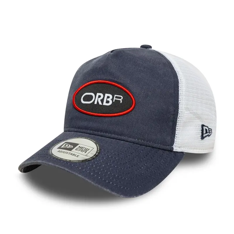 Red Bull Racing ORBR Dark Blue 9FORTY E-Frame Trucker Adjustable Cap