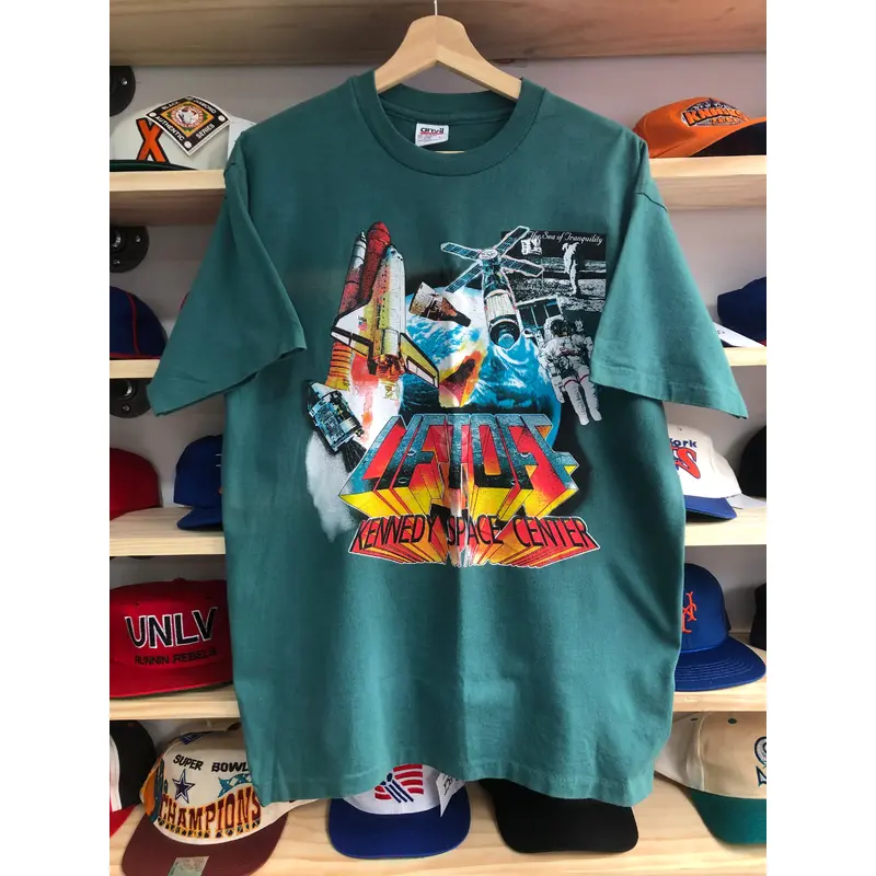 Vintage Kennedy Space Center Lift Off Tee Size Large