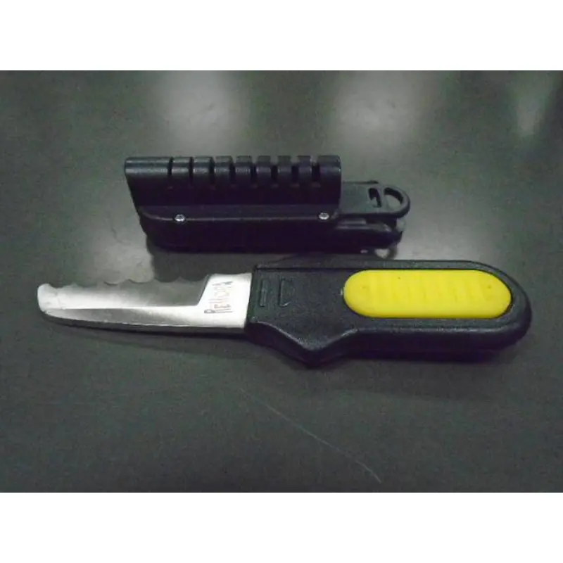 Used Underwater Kinetics Remora HYDRALLOY Blunt Tip Dive Knife