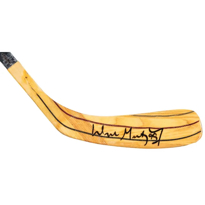 Wayne Gretzky Signed Game Model Hockey Stick With Upper Deck UDA COA