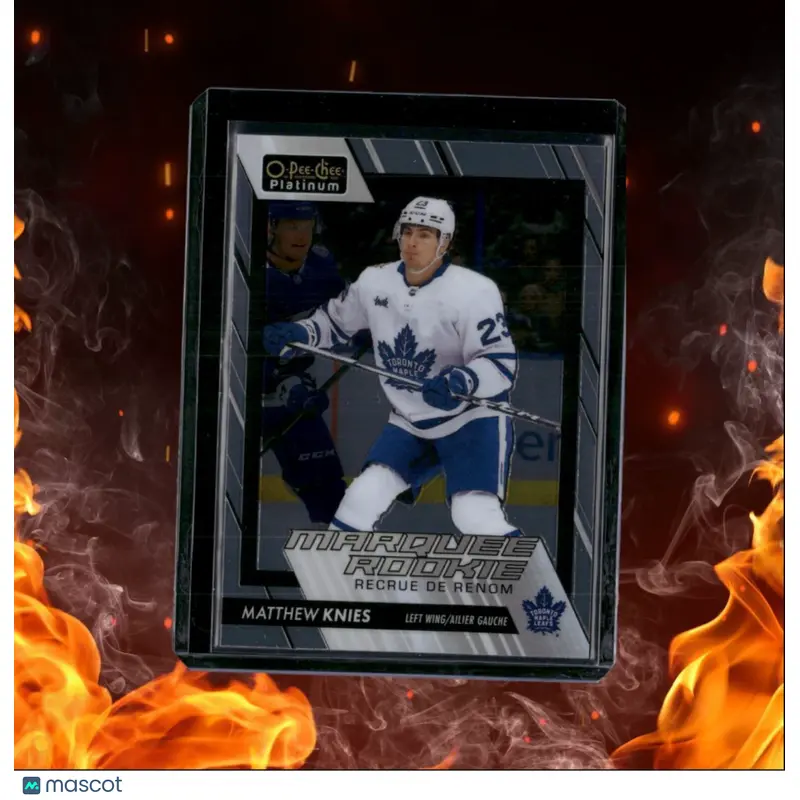 2023-24 O-Pee-Chee Platinum Matthew Knies Marquee (D) Rookie #205