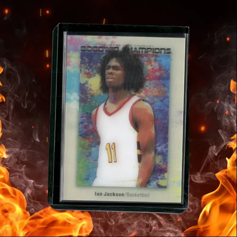 2024-25 Upper Deck Goodwin Champions Ian Jackson Splash of Color Lenticular