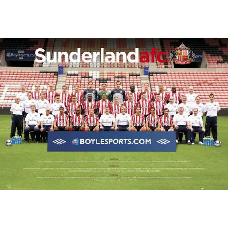 Sunderland AFC Official Team Portrait 2009/10 - GB Eye