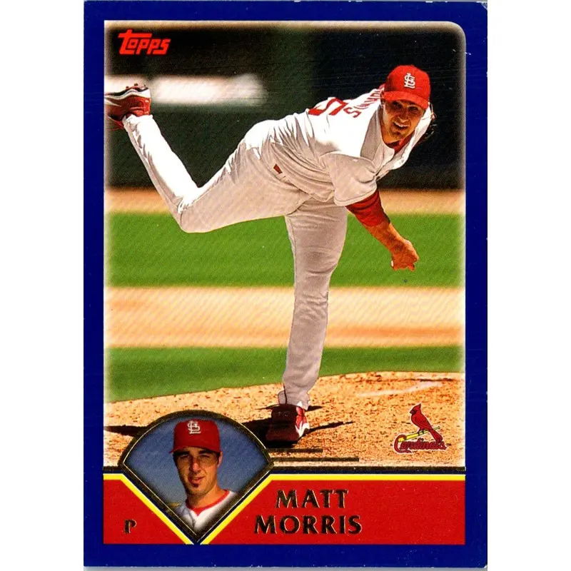 2003 Topps Home Team Advantage Matt Morris #68