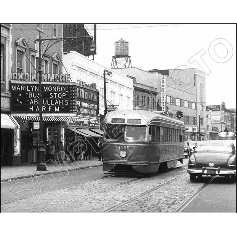 RKO Kenmore Theater 8X10 Photo - 1956 Brooklyn New York - 2448