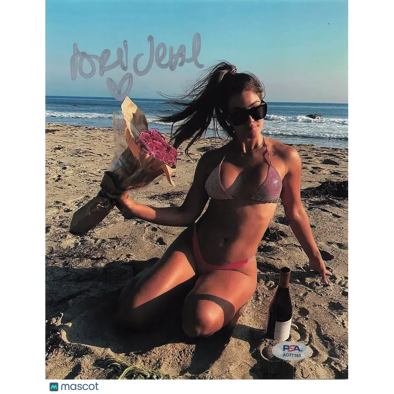 Tori Deal Signed photo PSA TV Personality