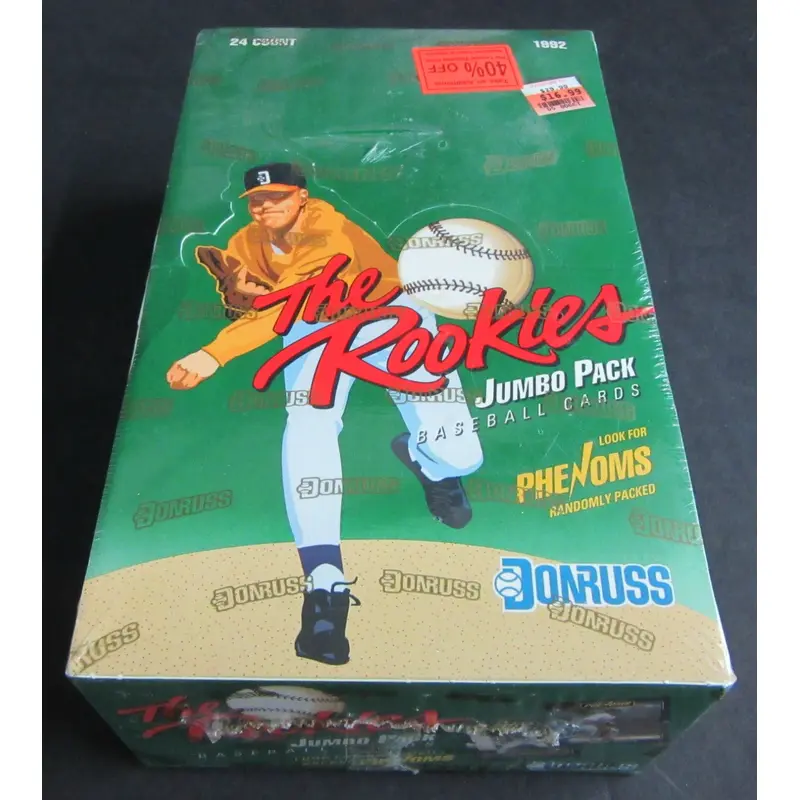 1992 Donruss Rookies Baseball Jumbo Box (24/)