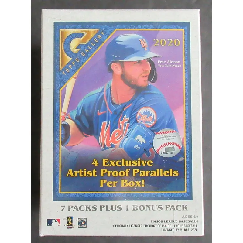 2020 Topps Gallery Baseball Blaster Box (8/4)
