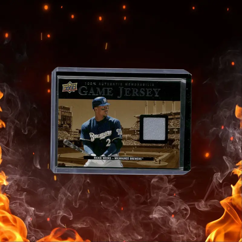 2008 Upper Deck Rickie Weeks Game Jersey #99-RW