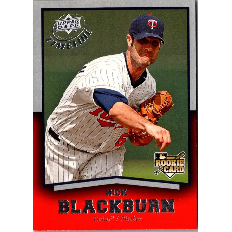 2008 Upper Deck Timeline Nick Blackburn #68