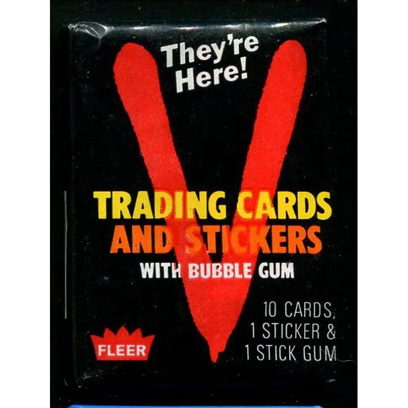 1984 Fleer V Unopened Wax Pack